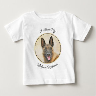 Belgische Malinoisschildering - Kute Original Dog
