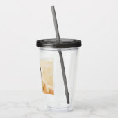 Belgische Malinoisschildering - Kute Original Dog Acryl Drinkbeker (Links)