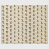Belgische Malinoisschildering - Kute Original Dog  Cadeaupapier (Vlak)