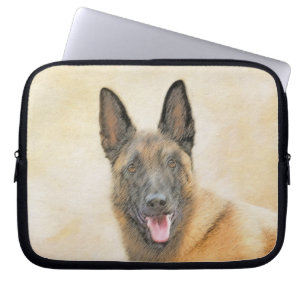 Belgische Malinoisschildering - Kute Original Dog Laptop Sleeve