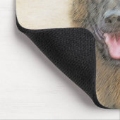 Belgische Malinoisschildering - Kute Original Dog  Muismat (Hoek)