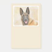 Belgische Malinoisschildering - Kute Original Dog  Post-it® Notes (Voorkant)