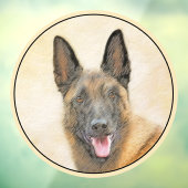 Belgische Malinoisschildering - Kute Original Dog Raamsticker (Vel 3)