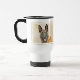 Belgische Malinoisschildering - Kute Original Dog  Reisbeker
