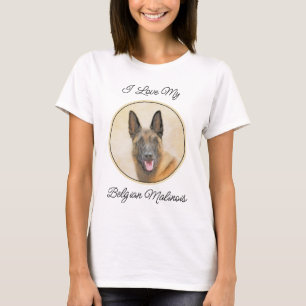 Belgische Malinoisschildering - Kute Original Dog  T-shirt