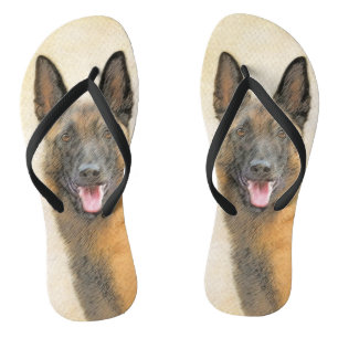 Belgische Malinoisschildering - Kute Original Dog  Teenslippers