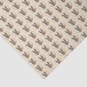 Belgische Malinoisschildering - Kute Original Dog  Tissuepapier (Detail)