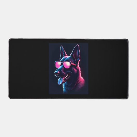 Belgische Mechelse Honden Belgisch Mechelaar T-shi Bureaumat (Voorkant)