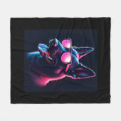 Belgische Mechelse Honden Belgisch Mechelaar T-shi Fleece Deken (Voorkant (Horizontaal))