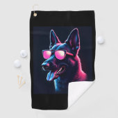 Belgische Mechelse Honden Belgisch Mechelaar T-shi Golfhanddoek (Insitu)