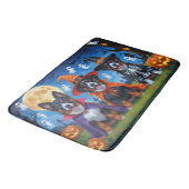 Belgische Mechelse Honden Pompoen Halloween Grappi Badmat (Gekanteld)