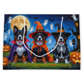 Belgische Mechelse Honden Pompoen Halloween Grappi Groot Cadeauzakje (Voorkant)