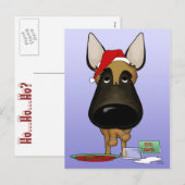 Belgische Mechelse Kerst - Hoe?? Feestdagenkaart (Voorkant / Achterkant)