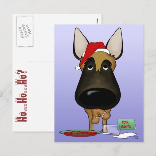 Belgische Mechelse Kerst - Hoe?? Feestdagenkaart (Voorkant / Achterkant)