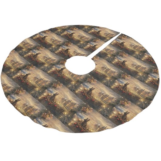 Belgische Mechelse Kerstreis Kerstboom Rok (Gekanteld)