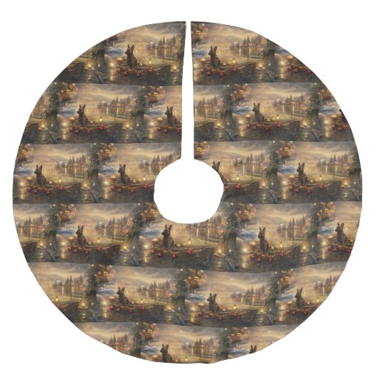 Belgische Mechelse Kerstreis Kerstboom Rok (Voorkant)