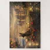 Belgische Mechelse Kerstreis Legpuzzel (Verticaal)