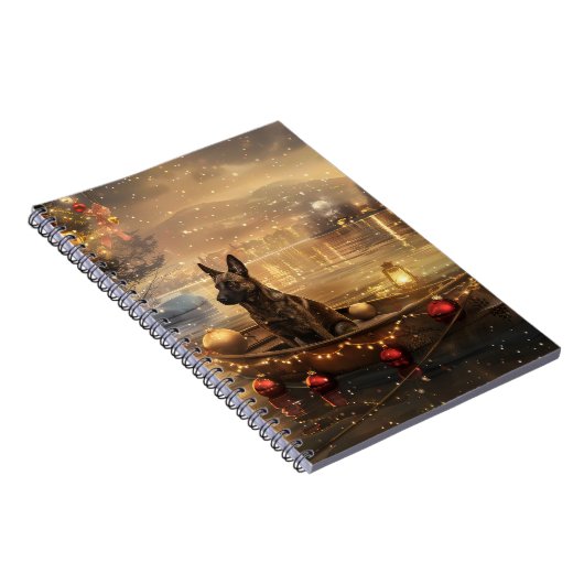 Belgische Mechelse Kerstreis Notitieboek (Rechterzijde)