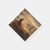 Belgische Mechelse Kerstreis Servet (Hoek)