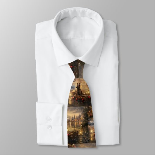 Belgische Mechelse Kerstreis Stropdas (Gebonden)