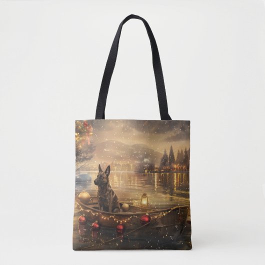 Belgische Mechelse Kerstreis Tote Bag (Voorkant)