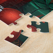 Belgische Mechelse Schildpadden Met Kerstcadeaus O Legpuzzel (Zijkant)