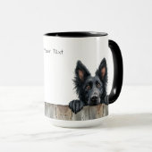 belgische Mok van herdershonden (Voorkant rechts)