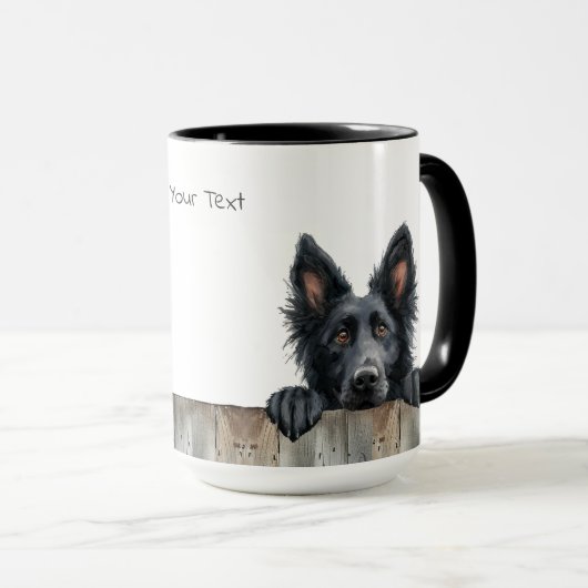 belgische Mok van herdershonden (Voorkant rechts)