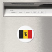 Belgische overheid vlag afkondigen magneet (Insitu (Vaatwasser))