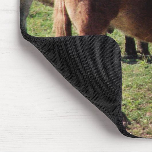 Belgische paarden en melkvee muismat (Hoek)