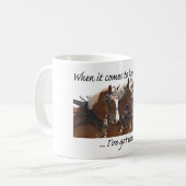 Belgische paardenkracht koffiemok (Voorkant links)