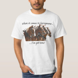 Belgische paardenkracht t-shirt