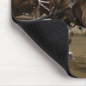Belgische ploeg in harnas mousepad muismat (Hoek)