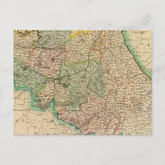 Belgische provincies briefkaart (Voorkant)
