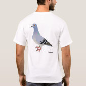 Belgische Racing Homer T-shirt (Achterkant)
