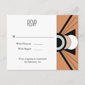 Belgische reactiekaart: Suntan RSVP Kaartje