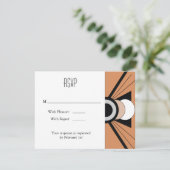 Belgische reactiekaart: Suntan RSVP Kaartje (Staand voorkant)