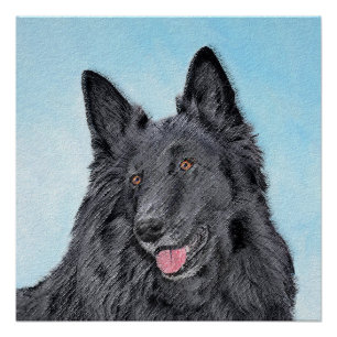 Belgische schaafschilderingen - Kute Original Dog  Perfect Poster