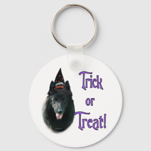 Belgische schapenhond truc sleutelhanger