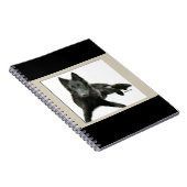Belgische Sheepdog Art Notitieboek (Rechterzijde)
