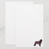 Belgische Sheepdog BFF Briefpapier (Voorkant / Achterkant)