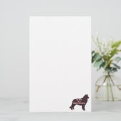 Belgische Sheepdog BFF Briefpapier (Staand voorkant)