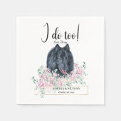 Belgische Sheepdog Dog Wedding Cocktail Napkins Servet (Voorkant)