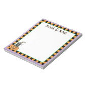 Belgische Sheepdog Halloween Notitieblok (Linkerzijde)