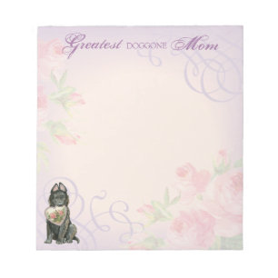 Belgische Sheepdog Heart mama Notitieblok