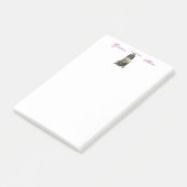 Belgische Sheepdog Heart mama Post-it® Notes (Schuin)