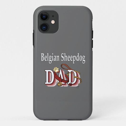Belgische Sheepdog pa Case-Mate iPhone Case (Achterkant)