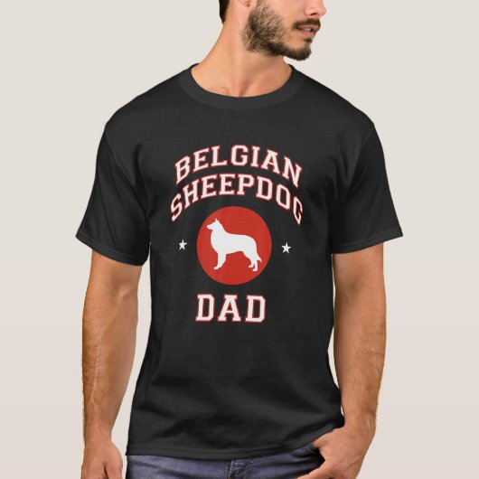 Belgische Sheepdog pa T-shirt (Voorkant)