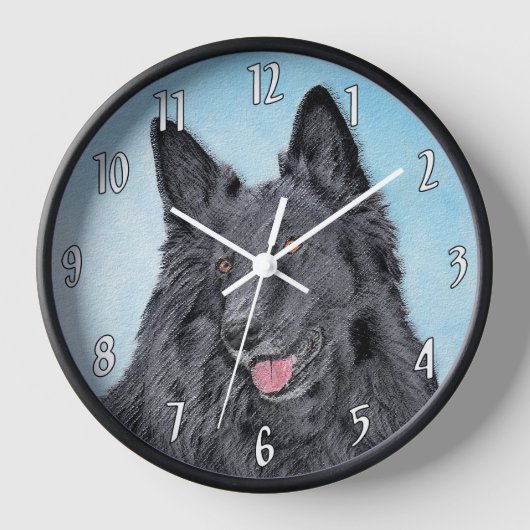 Belgische Sheepdog-schildering - Cute Original Dog (Voorkant)