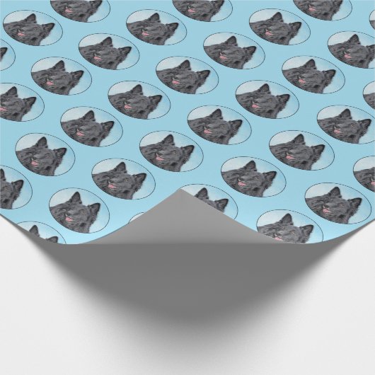 Belgische Sheepdog-schildering - Cute Original Dog Cadeaupapier (Hoek)